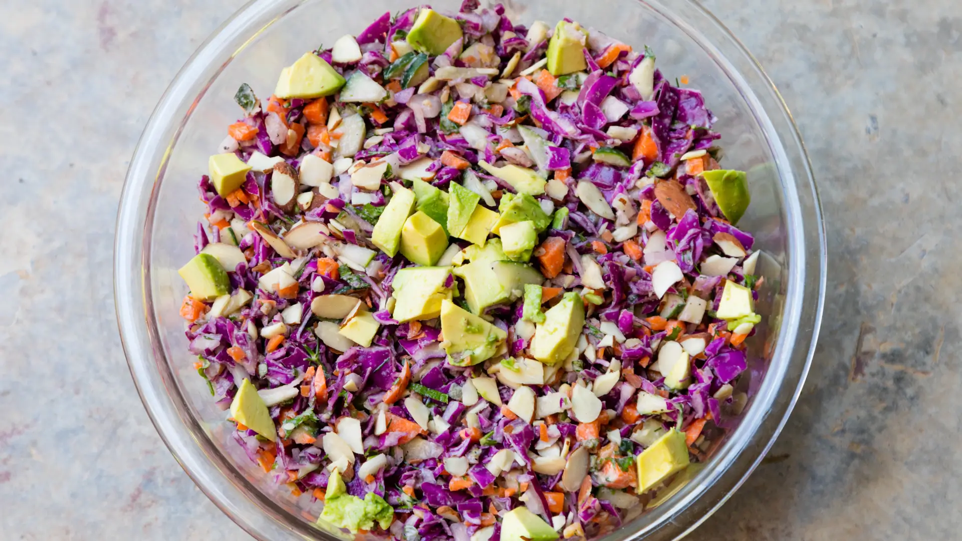 Avocado Vegetable Slaw - MealMaps