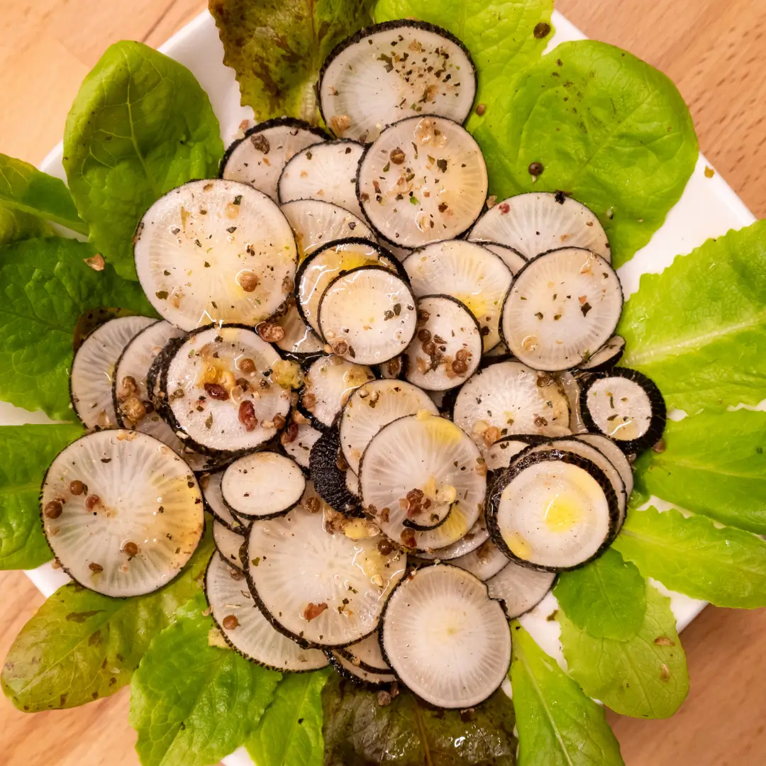 Black Radishes Salad - MealMaps