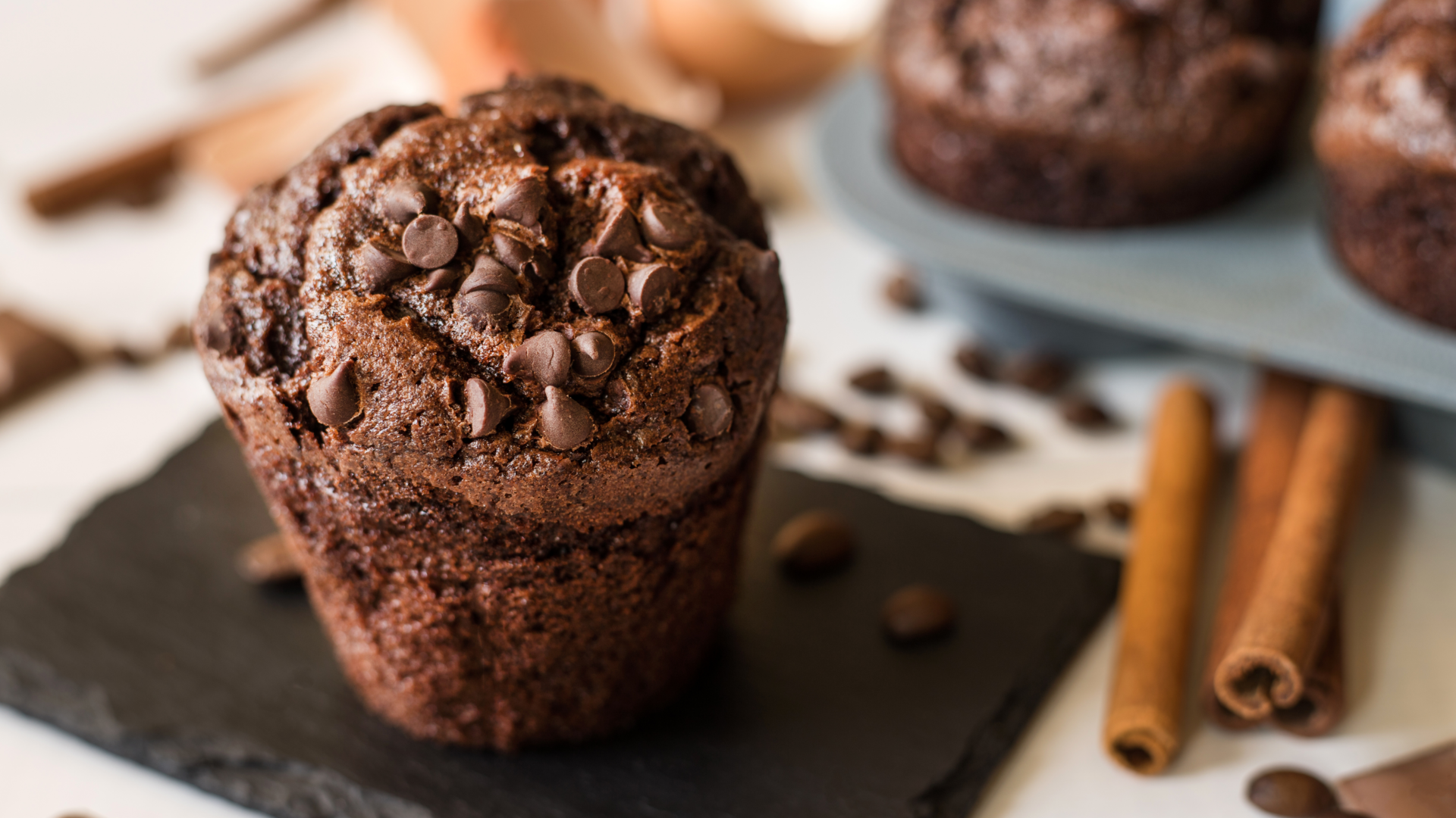 Chocolate Fudge Banana Muffins - MealMaps