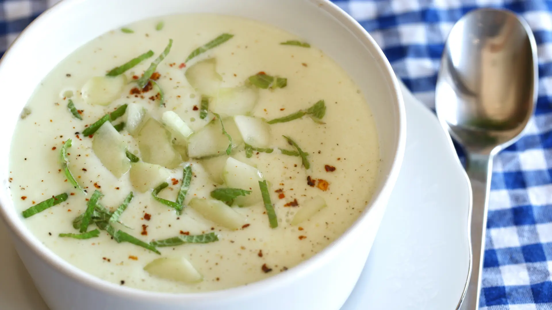 Creamy Cucumber Gazpacho - MealMaps