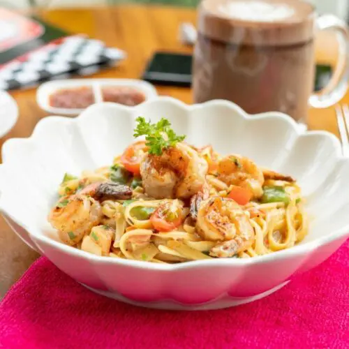 Creamy Shrimp and Cauliflower Fettuccine - MealMaps