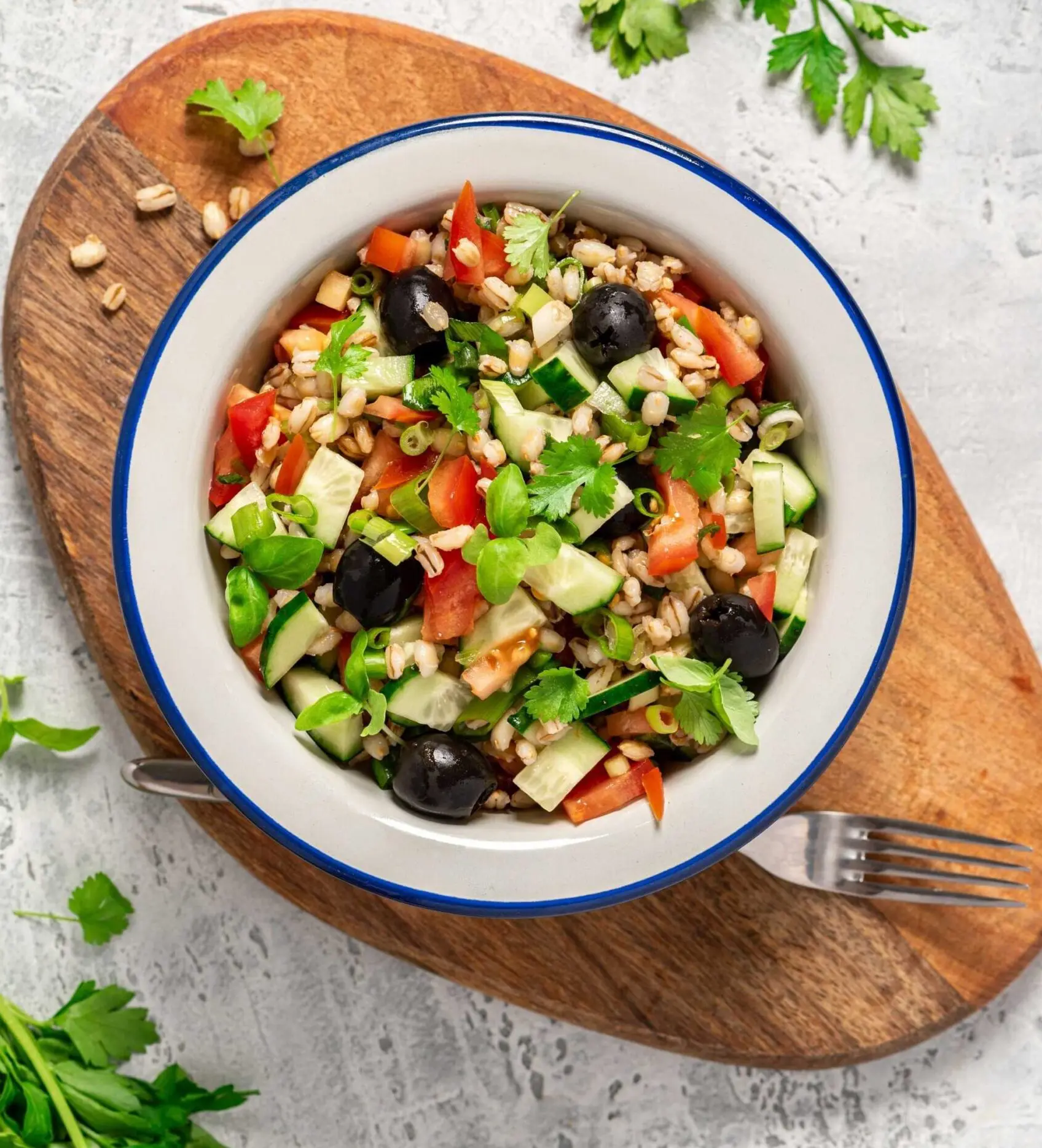 Crunchy Barley Salad - MealMaps