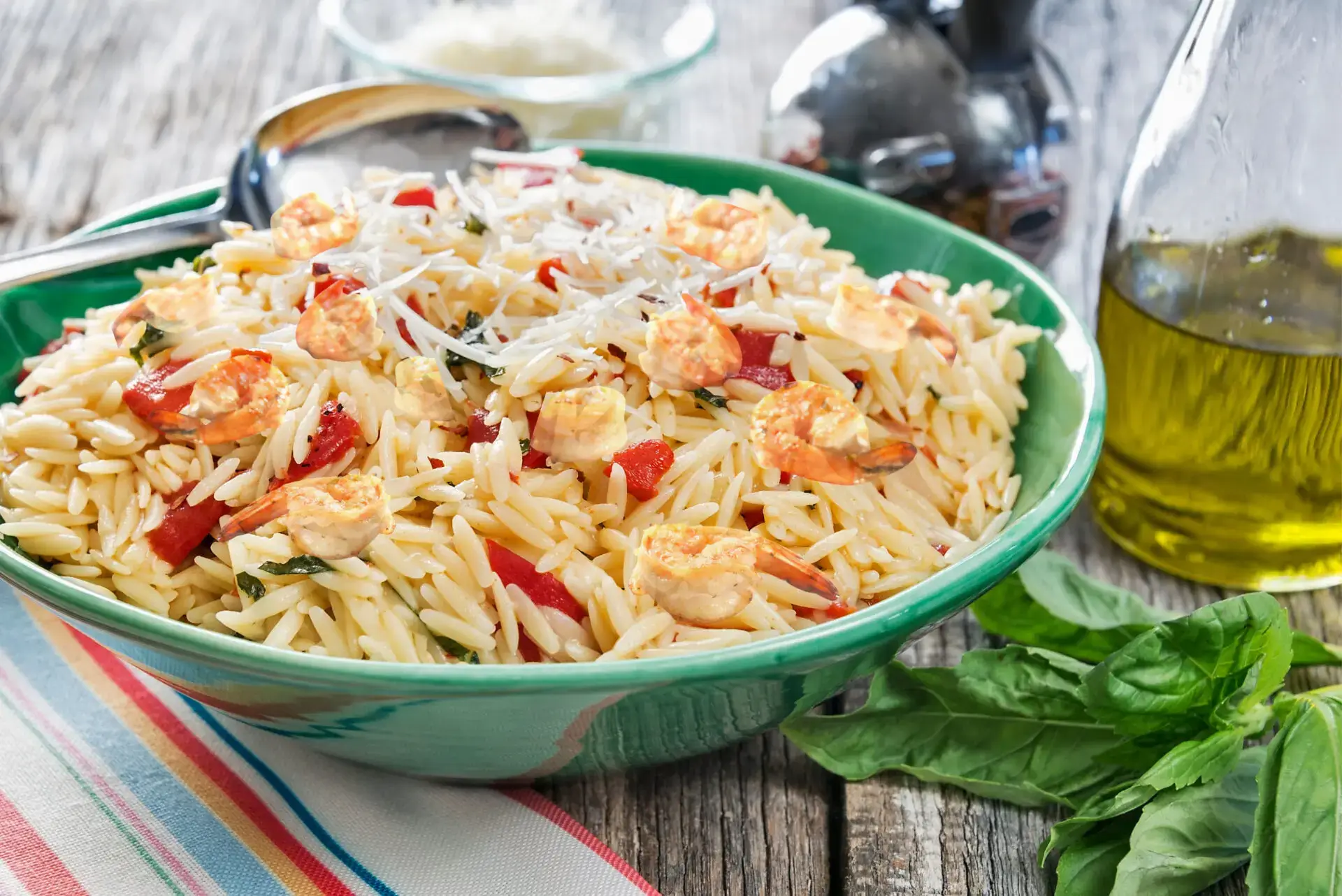 Grilled Shrimp Salad with Orzo - MealMaps