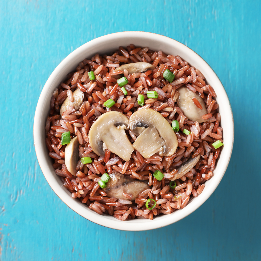 Mushrooms Brown Rice - MealMaps