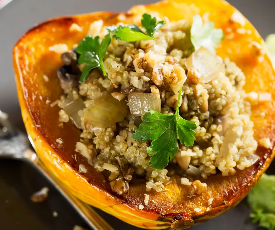 Quinoa Stuffed Spaghetti Squash - MealMaps