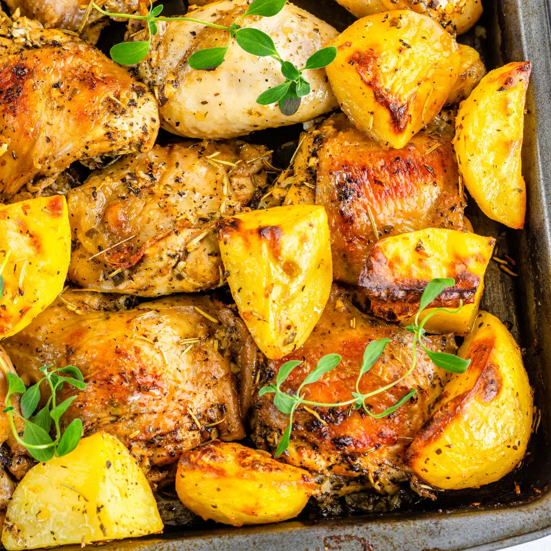 Sheet Pan Chicken and Potatoes - MealMaps