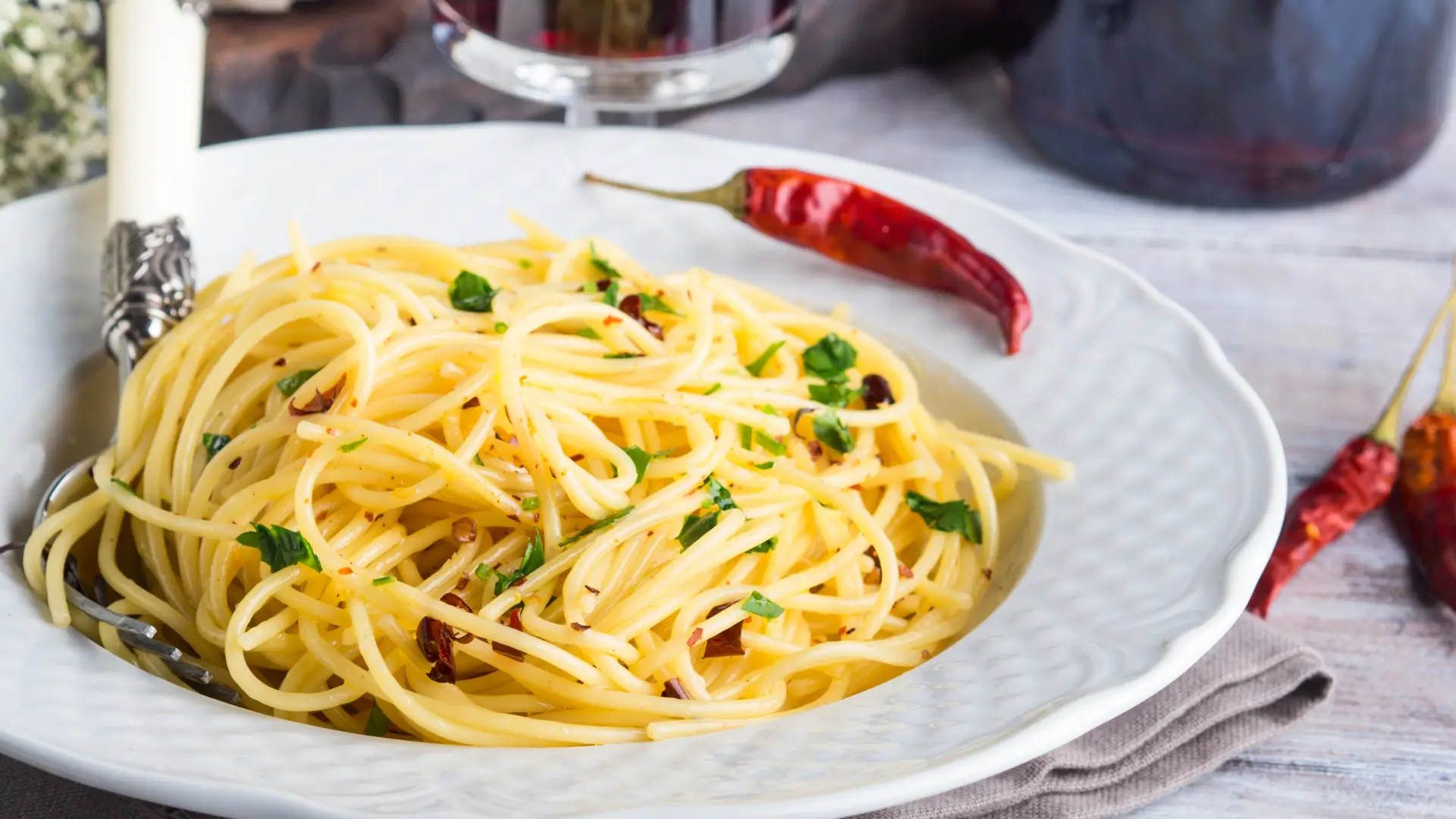 Spaghetti Aglio e Olio - MealMaps