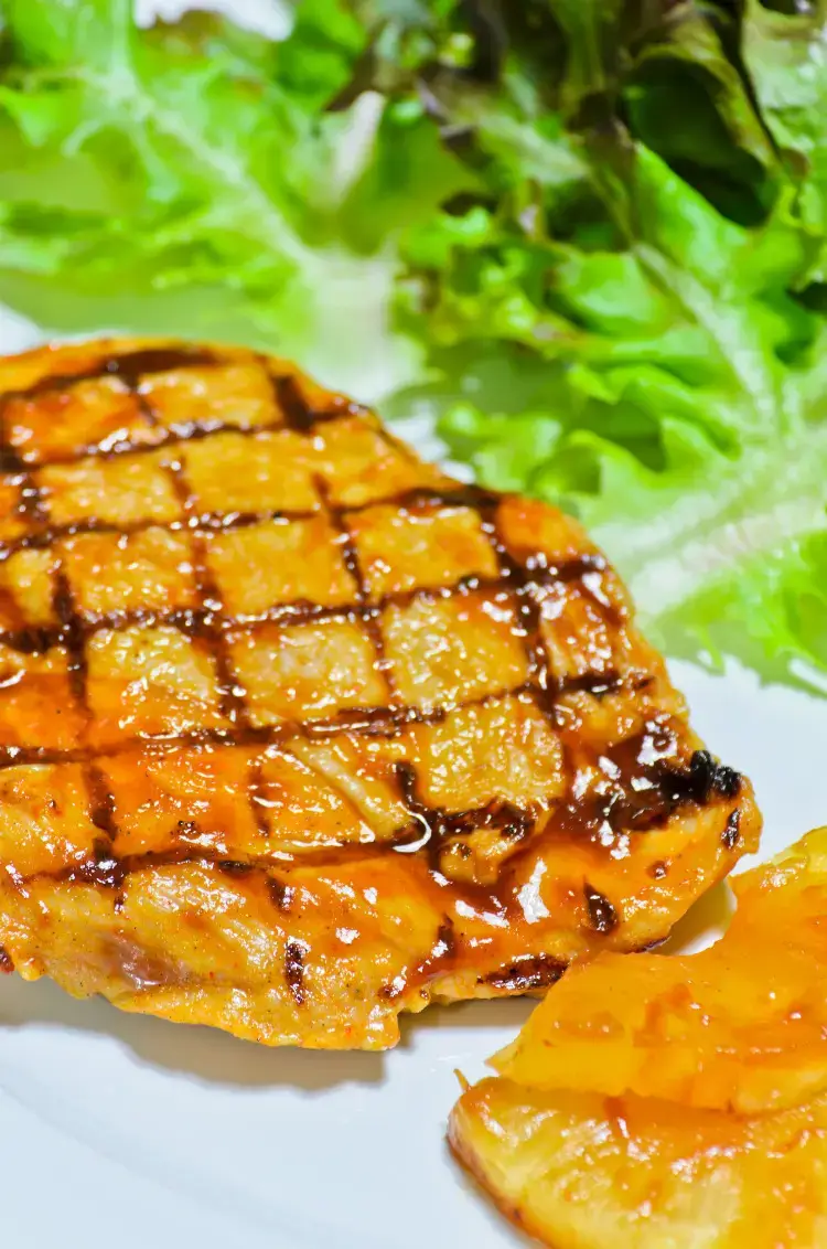 Seared Chicken Steak with Sweet and Sour Sauce - MealMaps